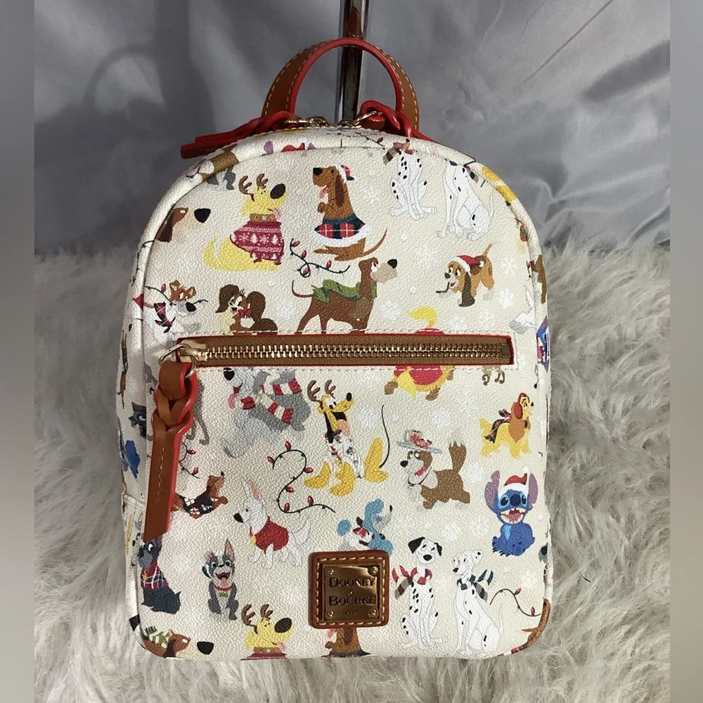 Dooney & Bourke x Disney Dogs Holiday Santa Paws Mini  display picture 2